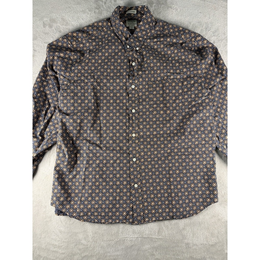 J.CREW Men's Flex Wash Dress‎ Shirt Slim Long Sleeve Size XL - Picture 8 of 15